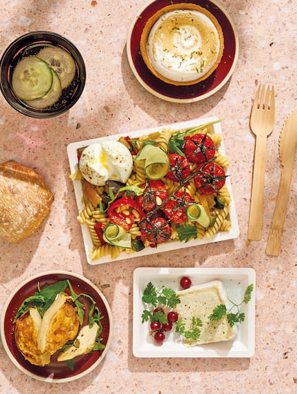 Plateaux repas entreprise