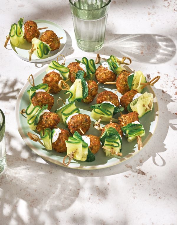 Image de LES BOUCHÉES COURGETTE-MENTHE