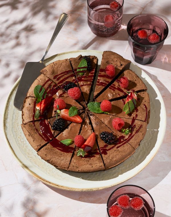 Image de MOELLEUX AU CHOCOLAT ET FRUITS DU MOMENT