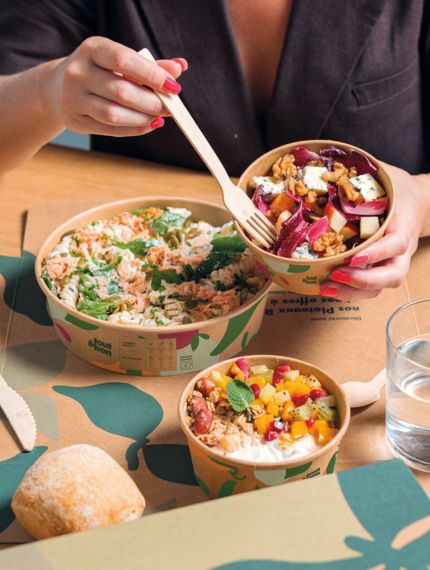 Plateaux repas entreprise