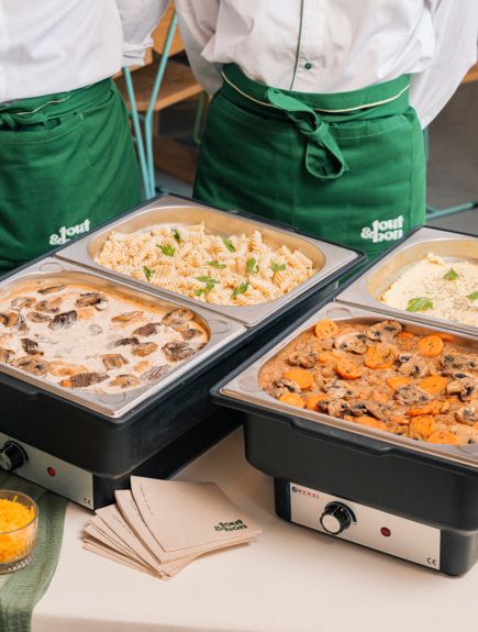 RÉCHAUFFEZ VOS ÉVÉNEMENTS AVEC NOS BUFFETS CHAUDS !