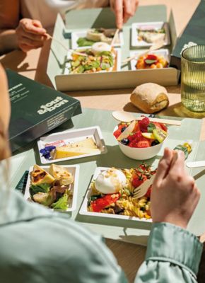 Plateaux repas livrés à Nice