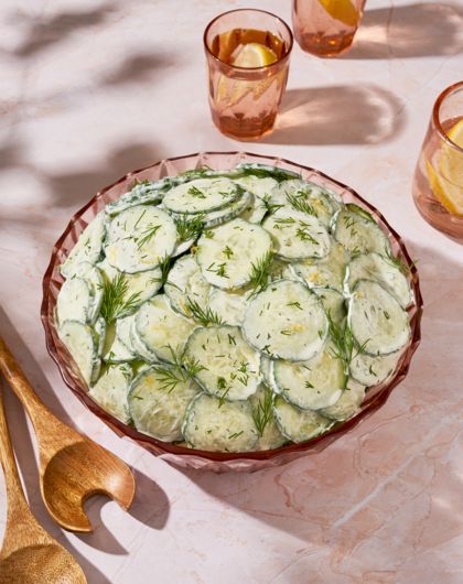 Image de SALADE DE CONCOMBRE AU YAOURT