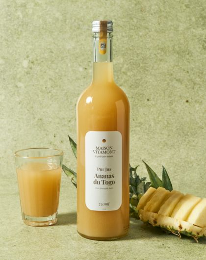 Image de Jus d'ananas BIO MAISON VITAMONT 75cl