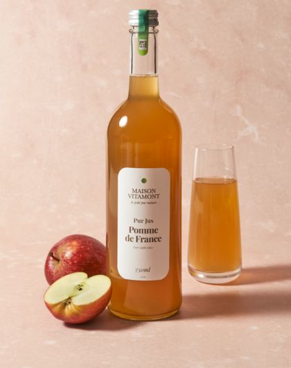 Image de Jus de pomme de France BIO MAISON VITAMONT  75cl