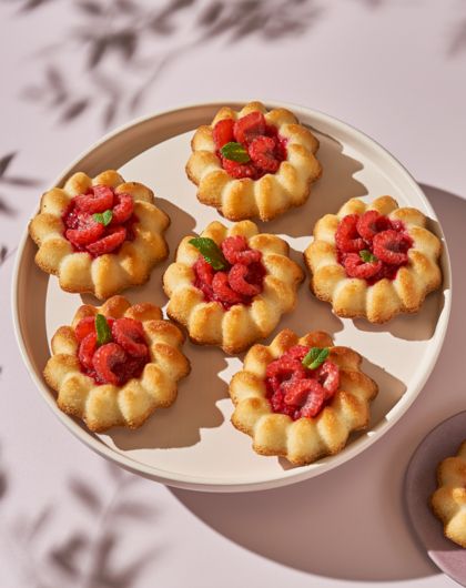 Image de FINANCIERS AUX FRAMBOISES