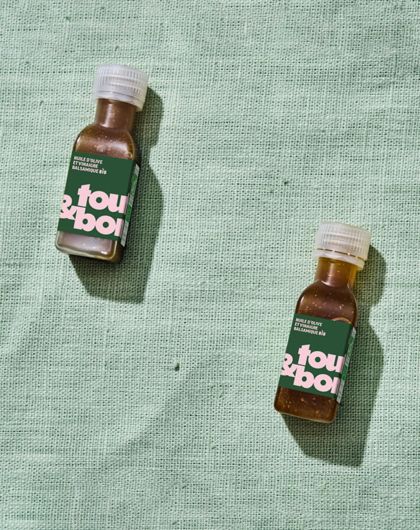 Image de MIGNONNETTE D'HUILE OLIVE ET VINAIGRE BALSAMIQUE BIO INDIVIDUELLE
