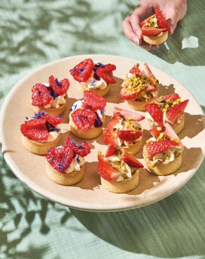 Image de LES MINI TARTELETTES FRUITS ROUGES