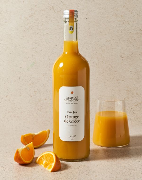 Image de Jus d'orange de Grèce BIO MAISON VITAMONT  75cl