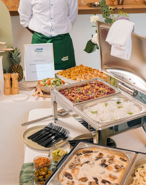 Image de PACKAGE DE SERVICES BUFFET CHAUD